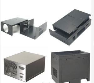 Aluminiumedelstahl-Hardware, die Teile für Computer-Fahrgestelle stempelt